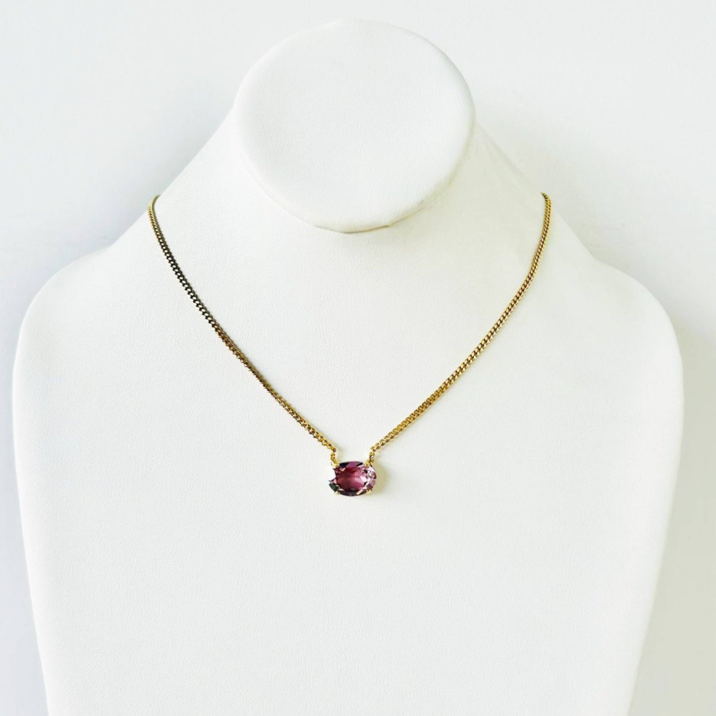 Iza Necklace in Fairy Dust: Rose Water Opal