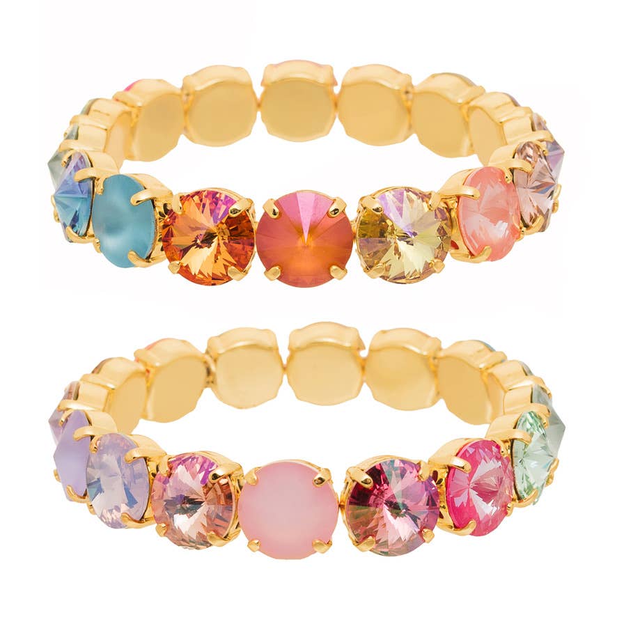 Croatia Stretch Bracelet in Fairy Dust Mix
