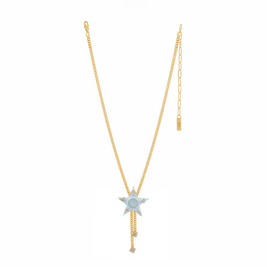 Bolo Star Necklace in Fairy Dust: Roselune
