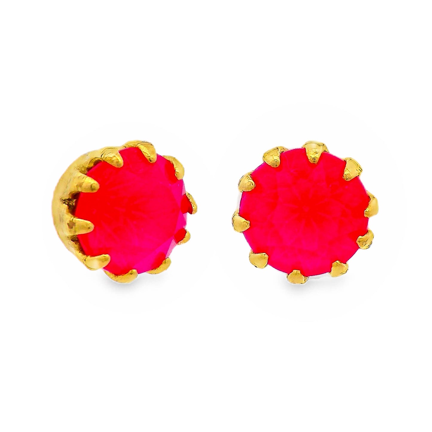 Mini Chrisley Studs: Amethyst