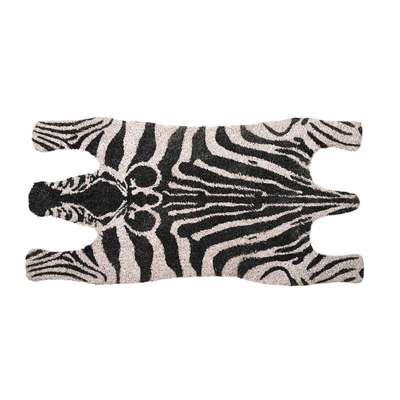 Zebra Coir Doormat