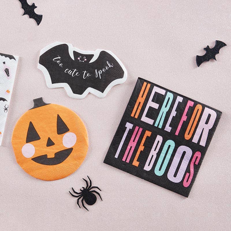 Too Cute To Spook Bat Napkins-20ct