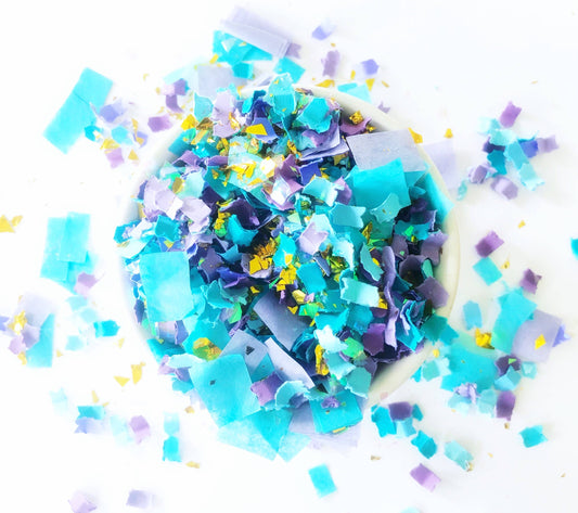 Peacock Confetti Mix