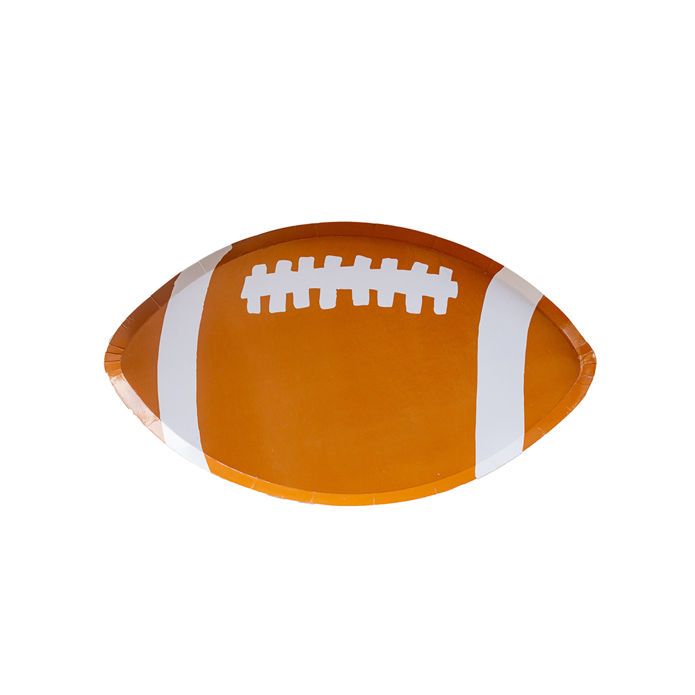 Football Plates - 8 Pk.