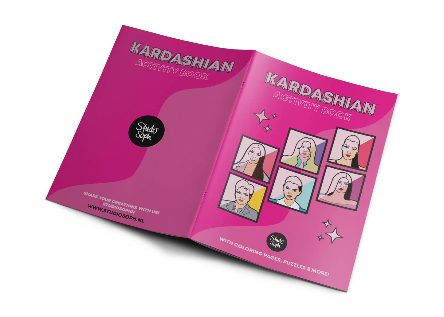 Kardashian Activity Coloring Book