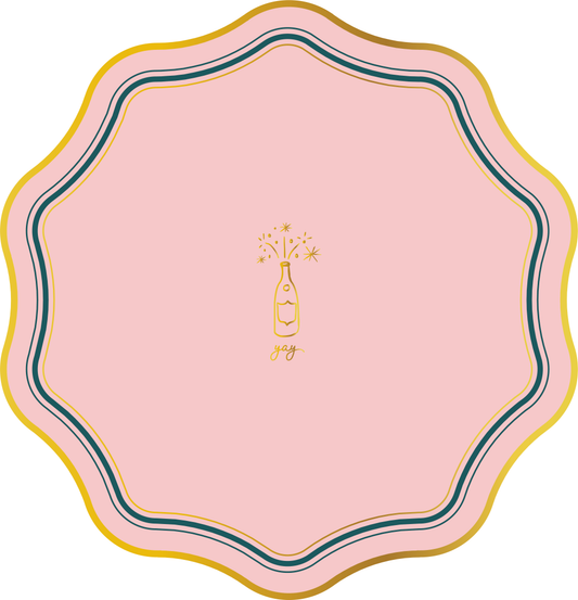 Yay Icon Party Plates