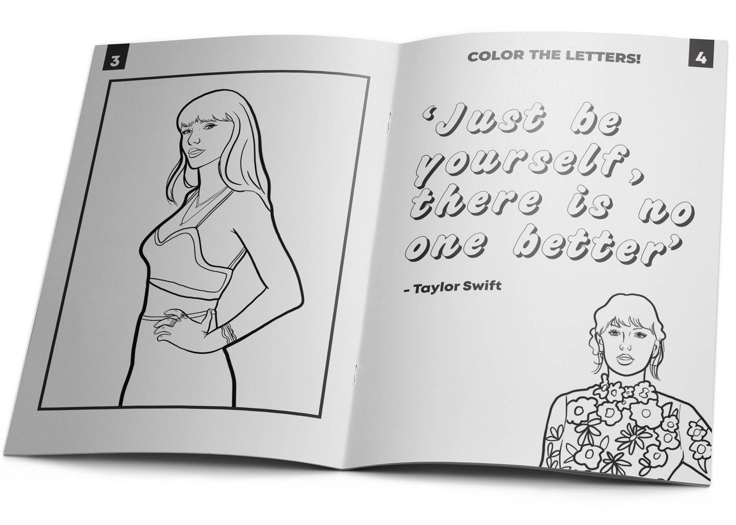 Taylor Swift Activity Coloring Book