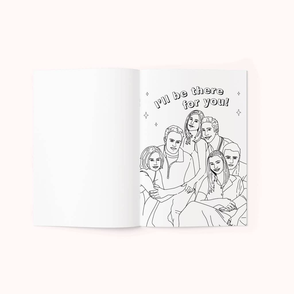 Friends Coloring Book