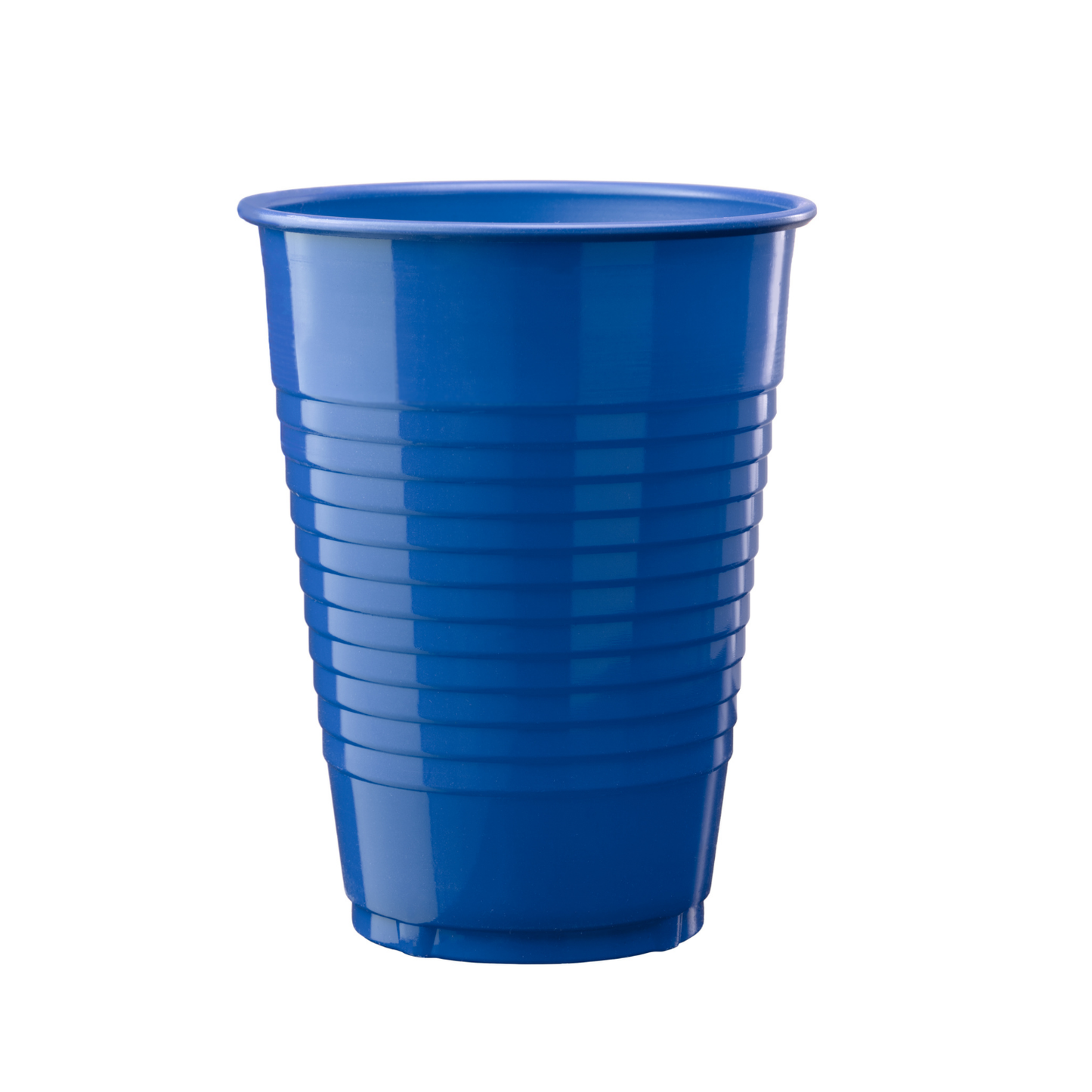 12 Oz. Royal Blue Plastic Cups - 50 Ct.