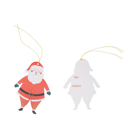 Santa Oversized Gift Tags 12ct