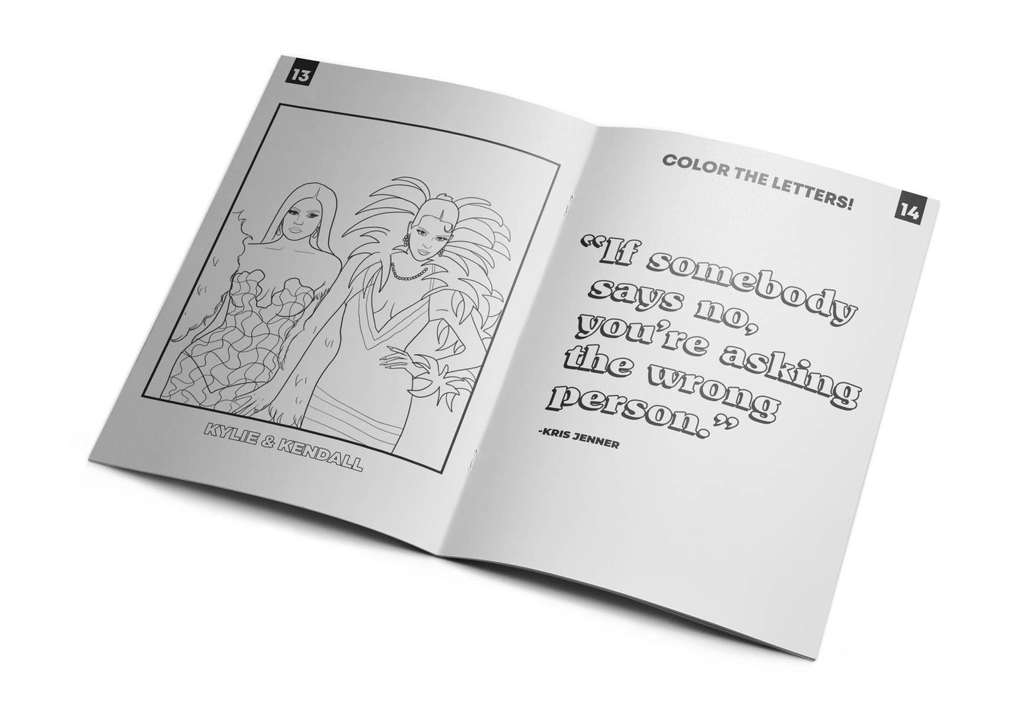 Kardashian Activity Coloring Book