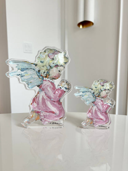 Tiny Wings: Blonde Girl- Acrylic Small Shelfie