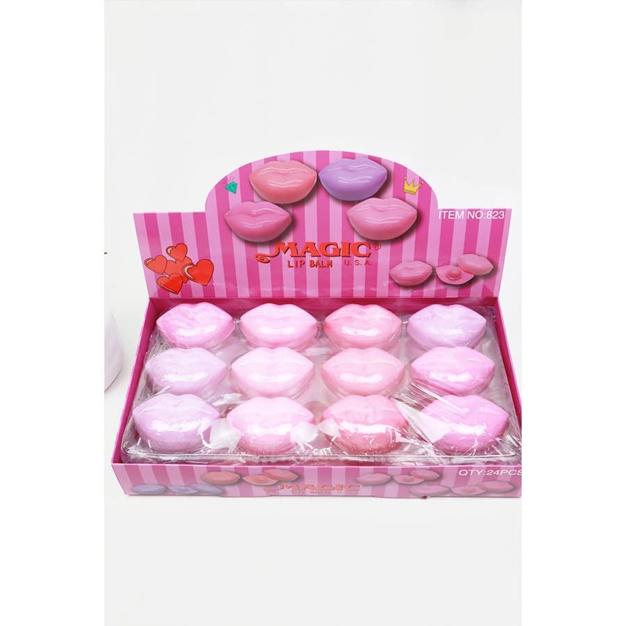 Lips Shaped Lip Balm- Variety
