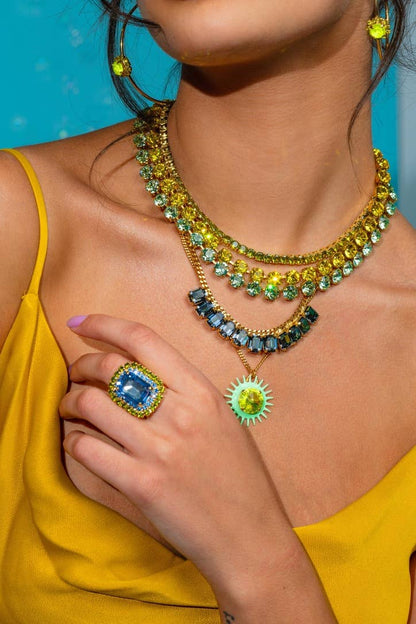 Oakland Necklace: Bubble Gum