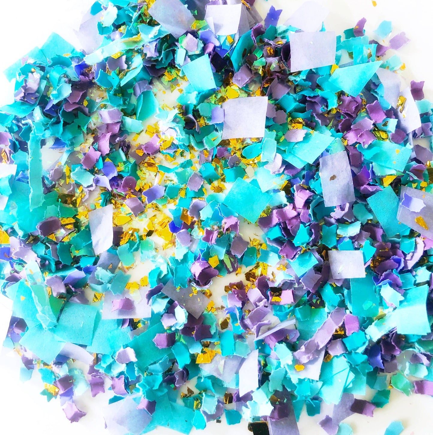 Peacock Confetti Mix