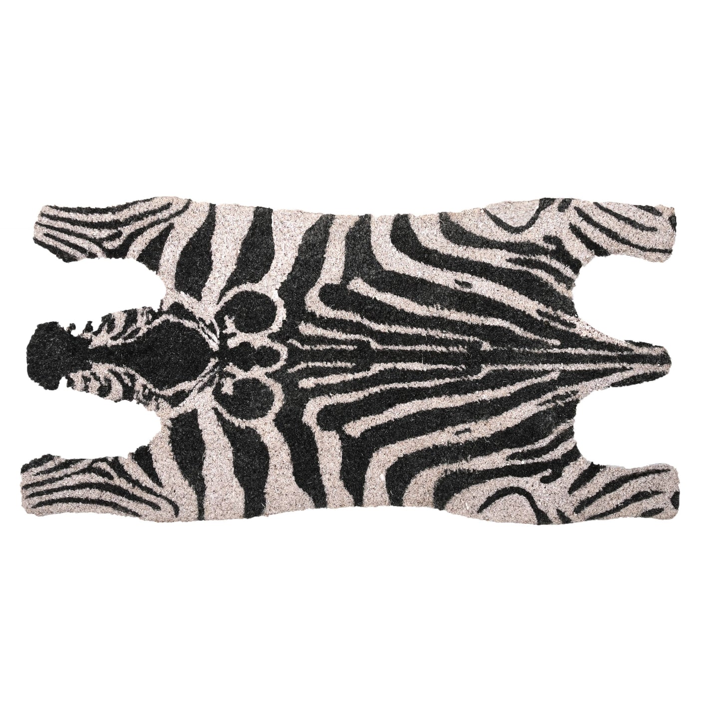 Zebra Coir Doormat