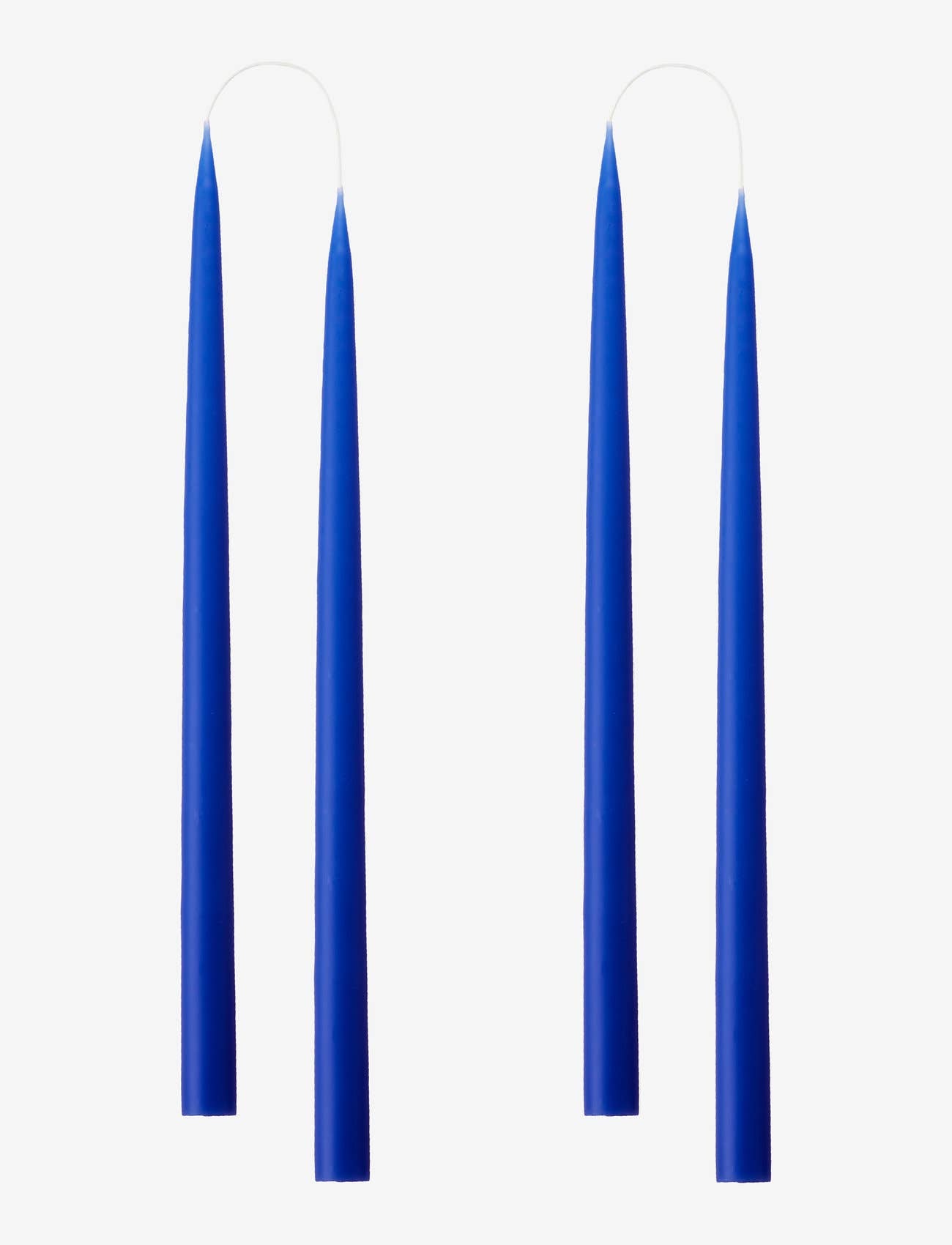 Cobalt Blue Danish Taper Candle 12in