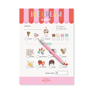 Play Notepad - Ice Cream Shop
