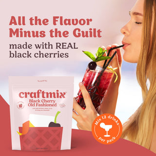Black Cherry Old Fashioned Mixer - 12 Servings Multipack