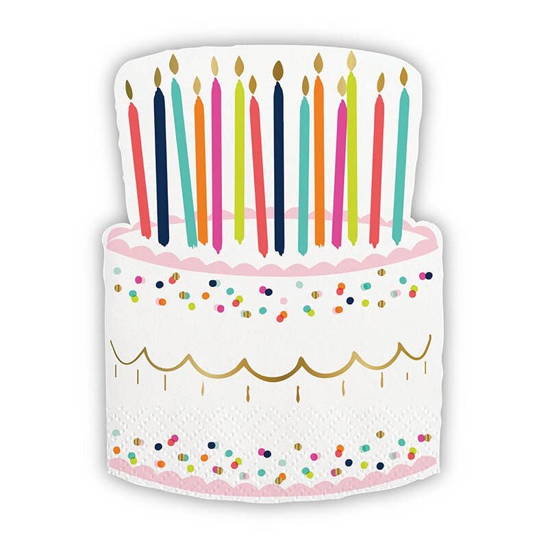 Birthday Cake Napkins 20ct