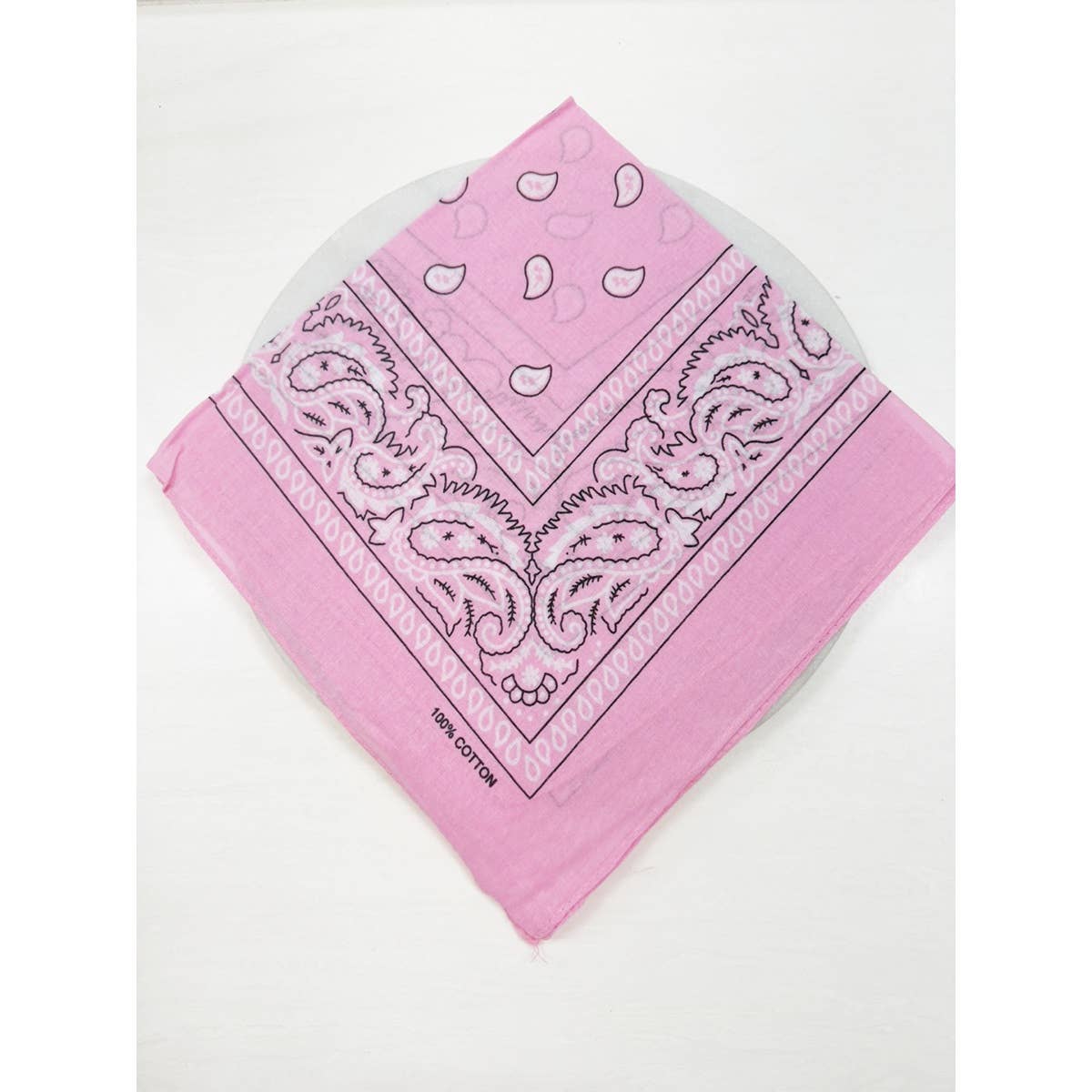 PINK Pasley Pattern Bandanas: