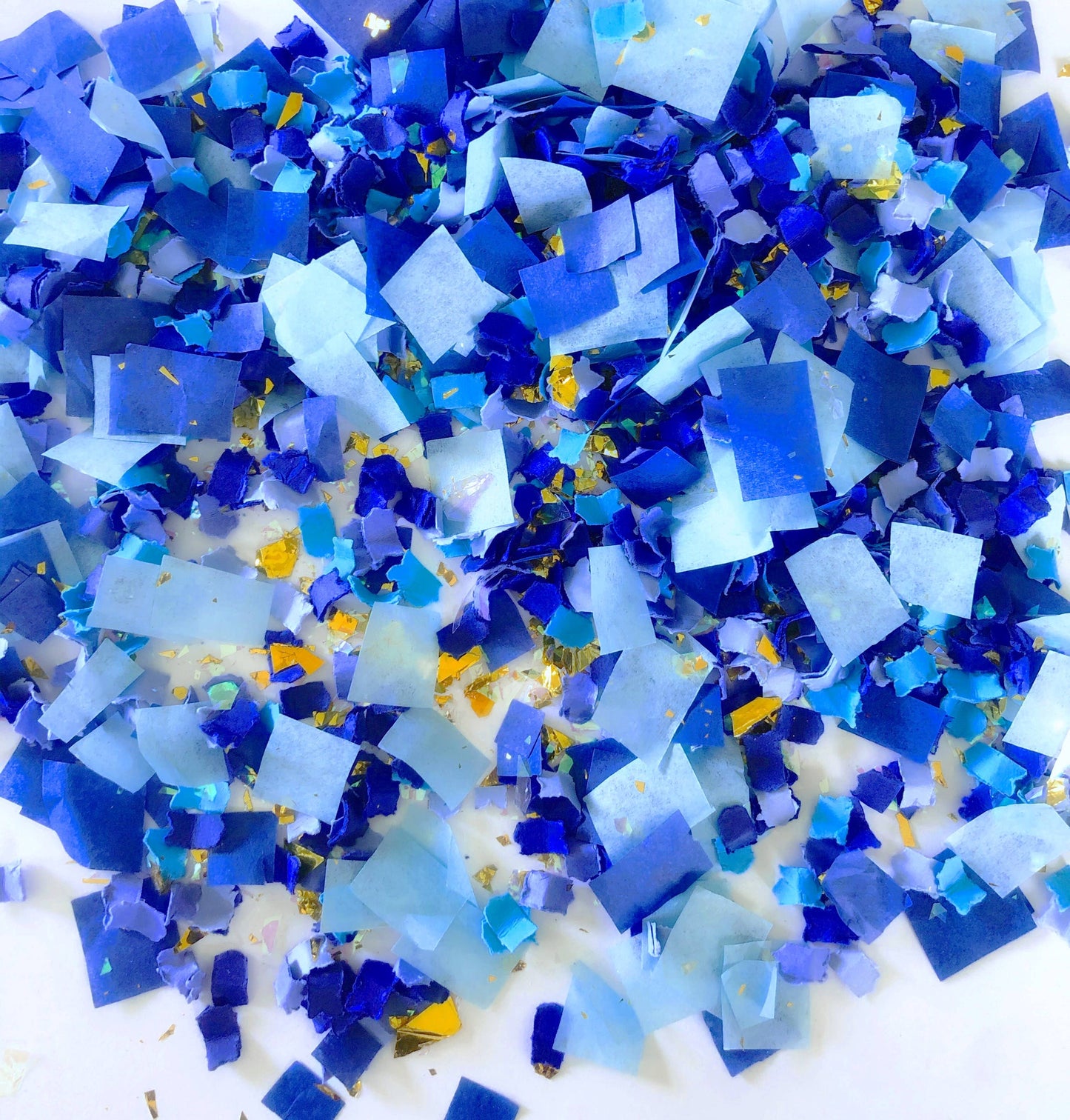 Blue Suede Confetti Mix