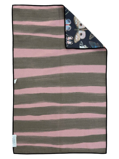 Velvet Wings: Reversible Hand Towel: 19x29in