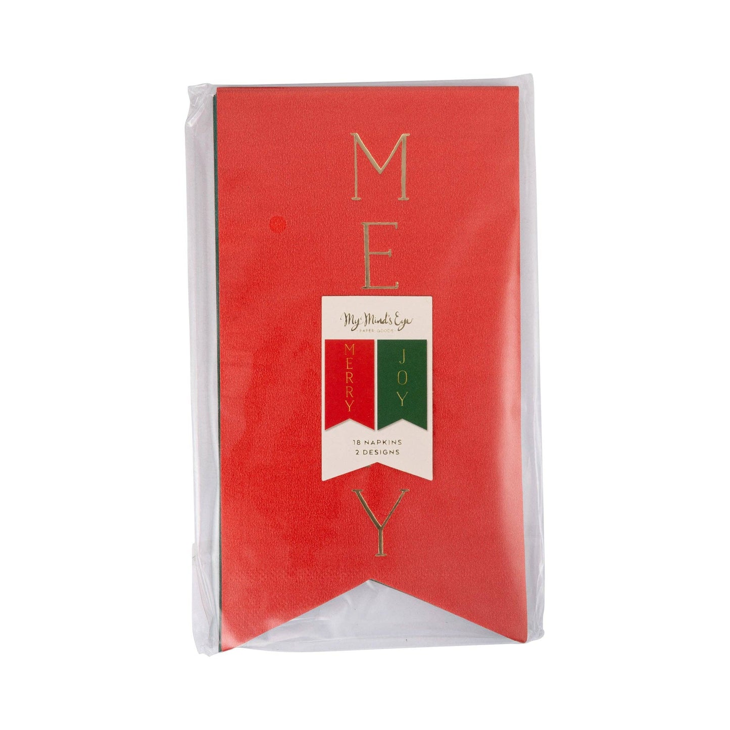Merry + Joy Dinner Napkins 18ct