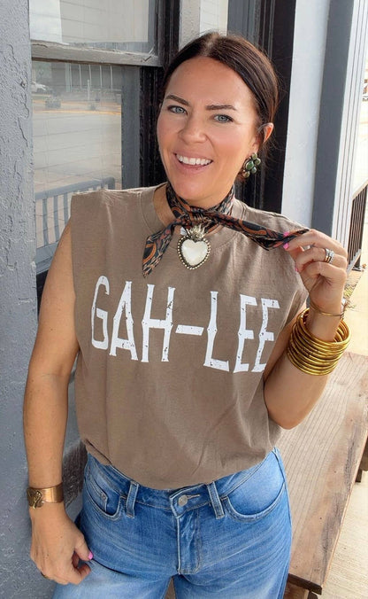Gah-Lee Boxy Muscle Tank