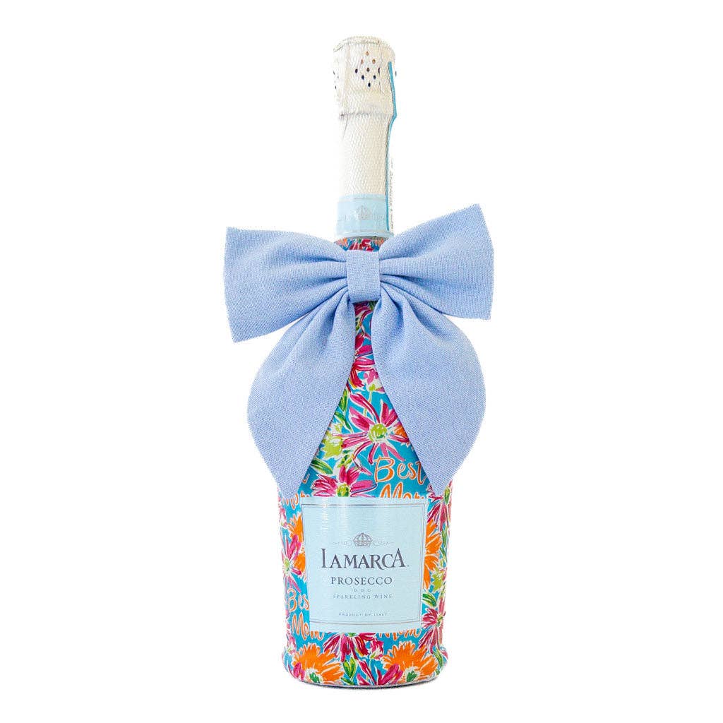 Beau Bottles Preppy Floral Best Mom - Prosecco Collection