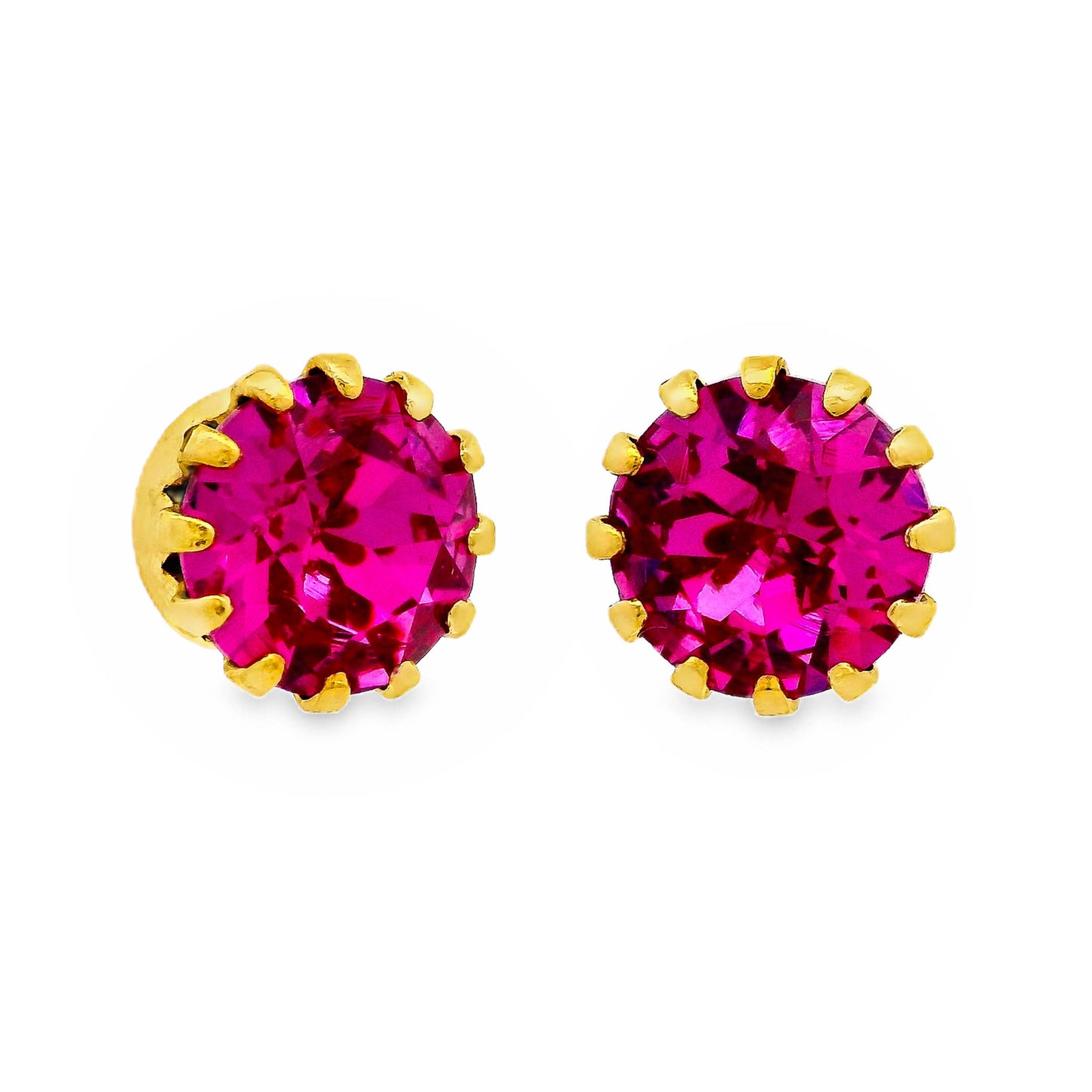 Mini Chrisley Studs: Amethyst