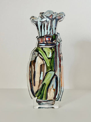 Golf Clubs Acrylic Small Shelfie