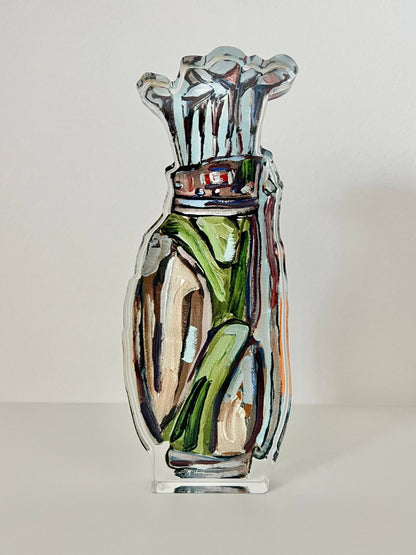 Golf Clubs Acrylic Small Shelfie