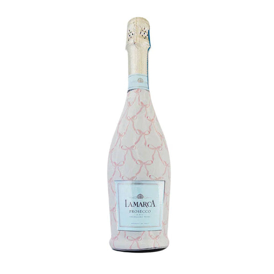 Beau Bottles Grandmillenial Pink Bows- Prosecco Collection