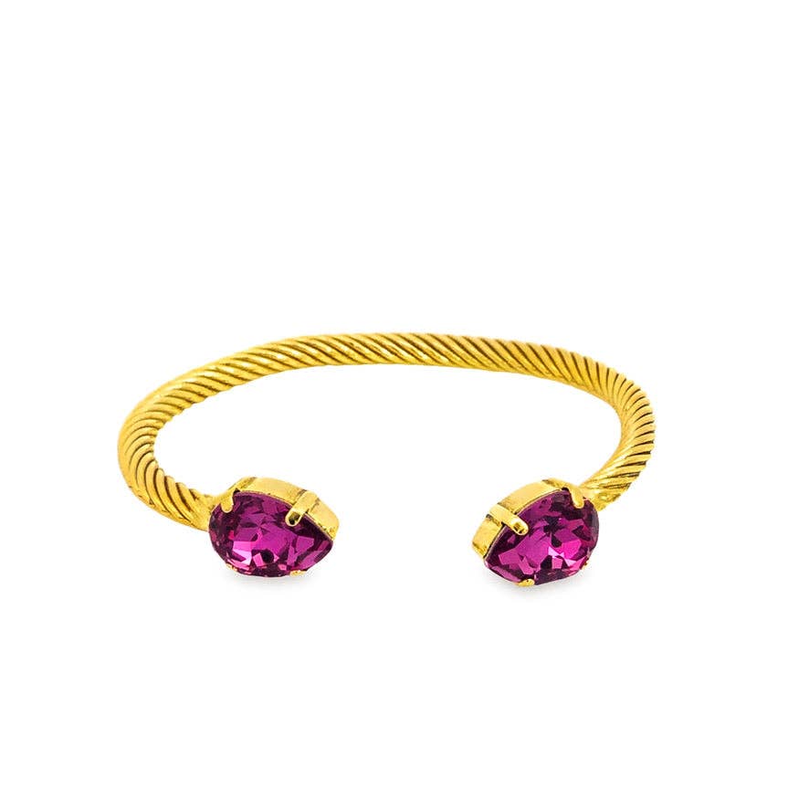 Charlotte Cuff in Pear: Pink