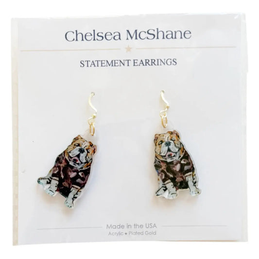 Bulldog Earrings (PREORDER)