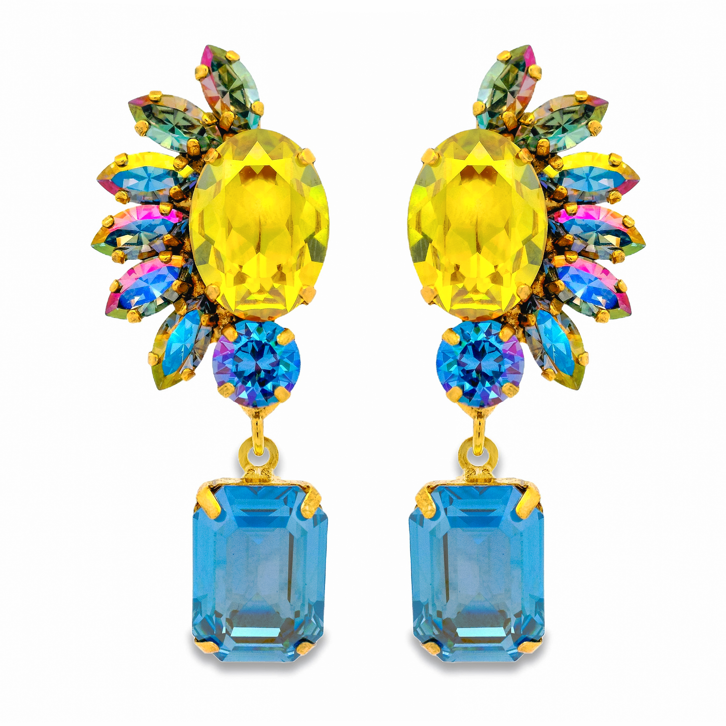 Malia Earrings in Candy Crush