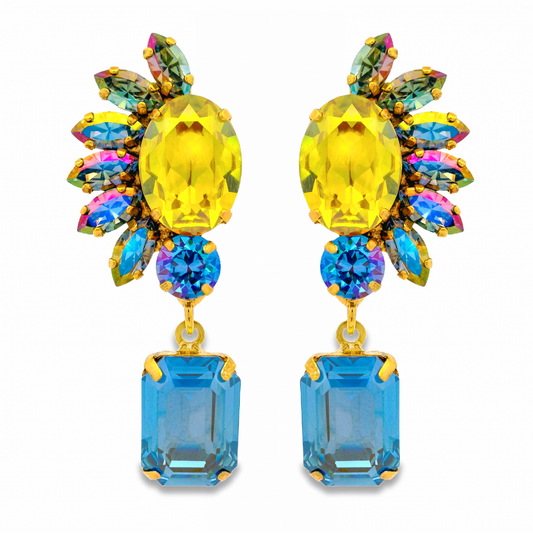 Malia Earrings in Candy Crush