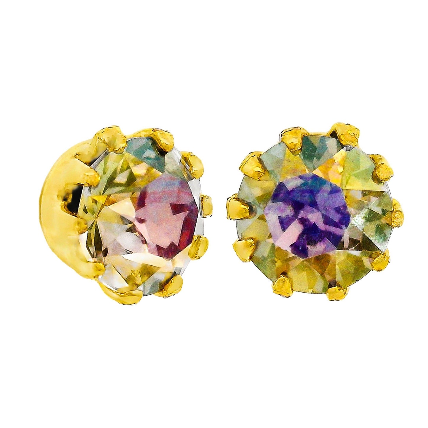 Mini Chrisley Studs: Chrome