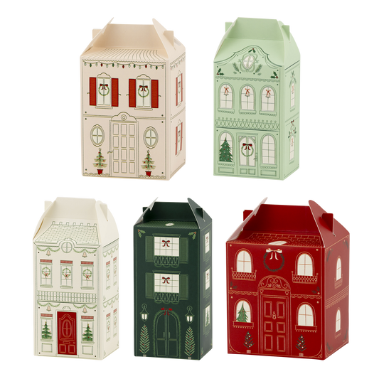 25 Christmas Village Treat Boxes