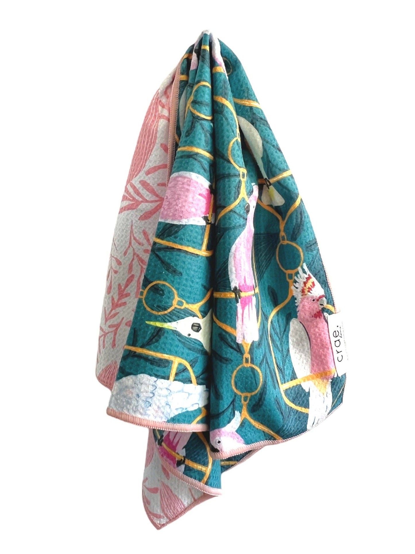 Bouffant: Reversible Hand Towel: 19x29in