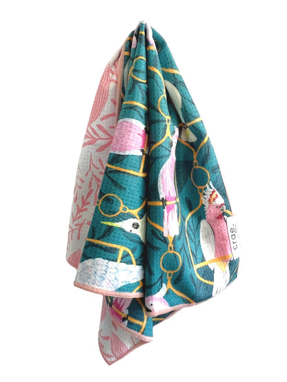 Bouffant: Reversible Hand Towel: 19x29in