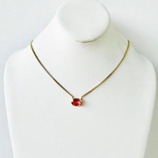 Iza Necklace in Fairy Dust: Rose Water Opal