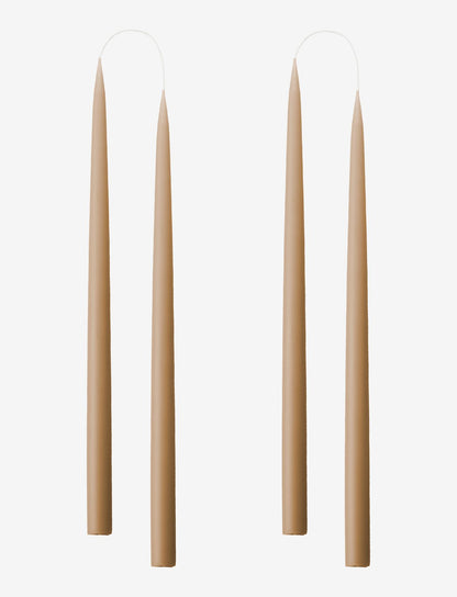 Nougat Danish Taper Candle 8 inch