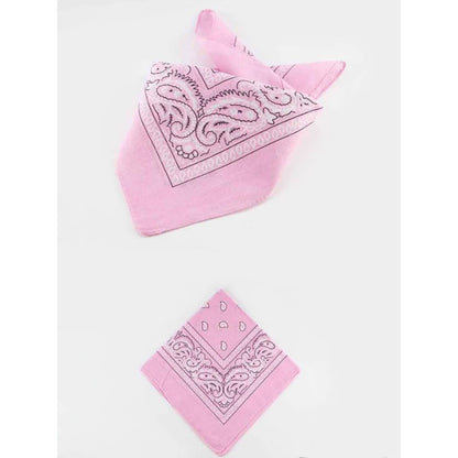 PINK Pasley Pattern Bandanas: