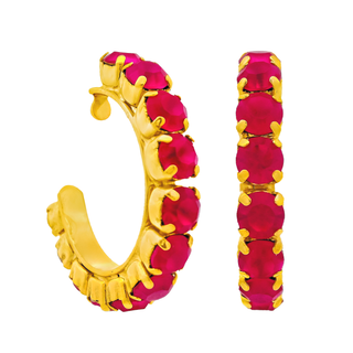 Jubilee Hoop Earrings in Candy Crush Colors: ABV