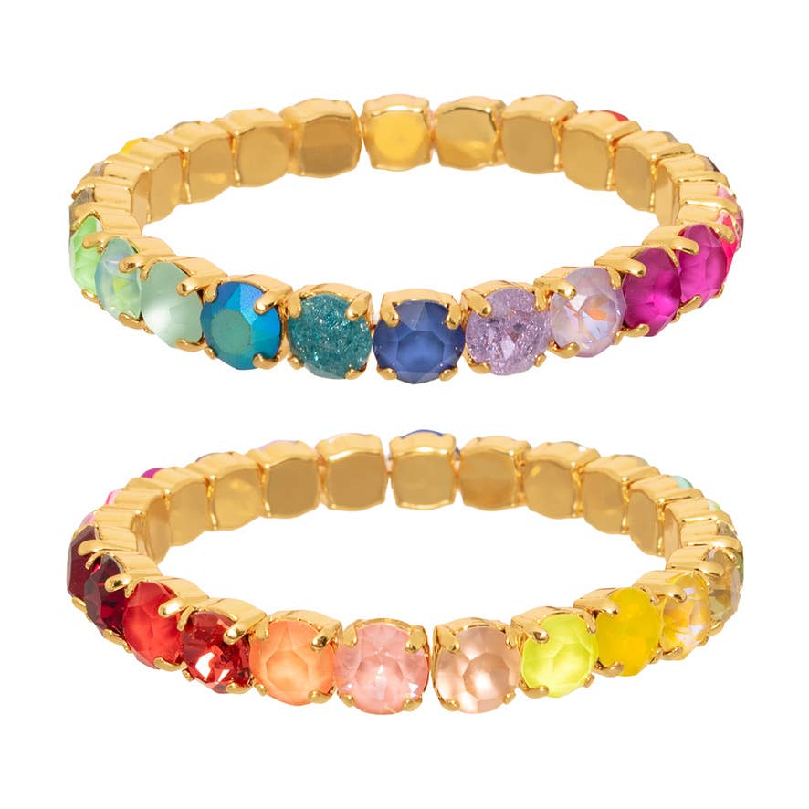 Oakland Stretch Bracelet in Mixes: Candy Kisses / Medium