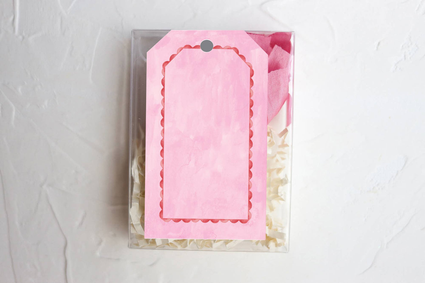 Pink and Red Gift Tags 8ct