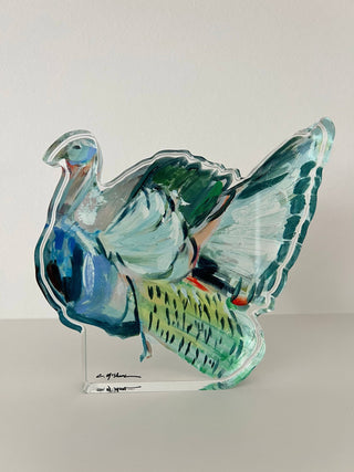 "Dolly Drumstick" Turkey Acrylic Small Shelfie