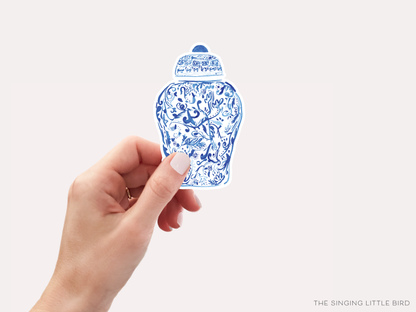 Ginger Jar Vinyl Sticker